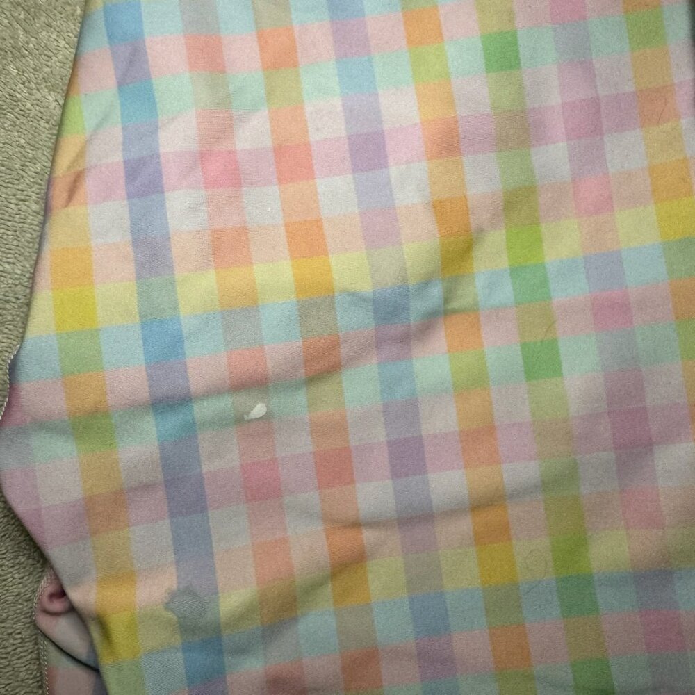 Beyond Yoga Pastel Gingham High Waisted Biker Shorts - Picture 7 of 7